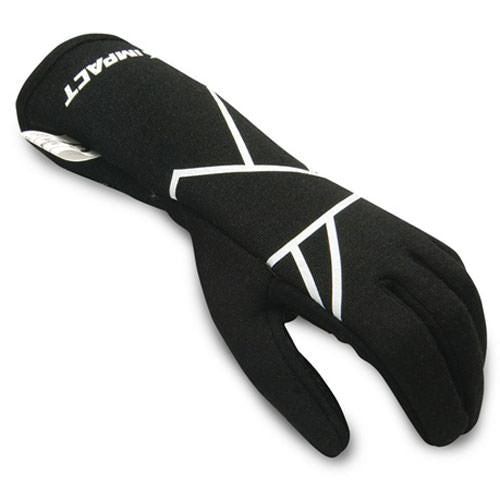 Impact Racing Mini Axis Glove Small Black Youth IMP38500310