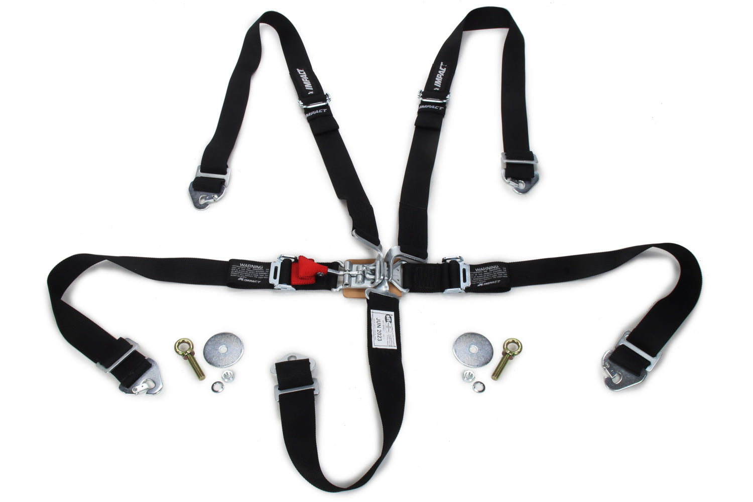 Impact Racing Harness 5pt 2in L&L PD Ind Shld Snp-In SFI16.1 IMP53119229