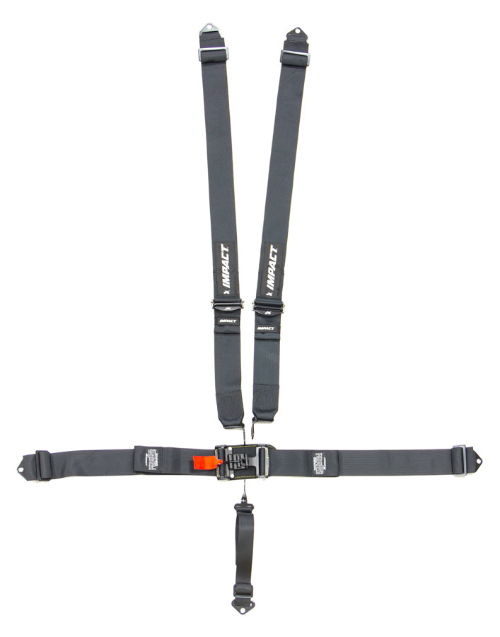 Impact Racing 5-PT Harness System Int L&L PD Ind IMP59111111