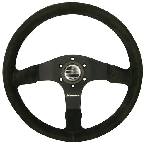 Impact Racing Steering Wheel Stelv10 13.75in Black Flat IMP62000001