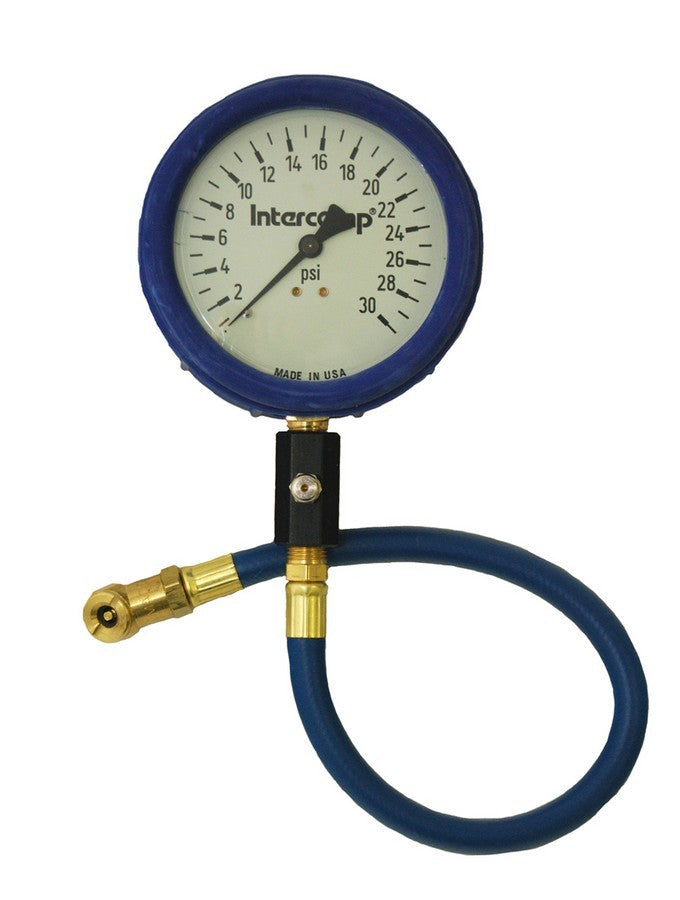 Intercomp Air Gauge 30psi 4in Glow INT360059