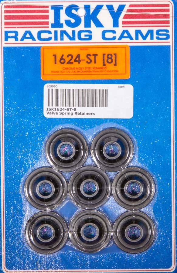 Isky Cams Valve Spring Retainers ISK1624-ST-8