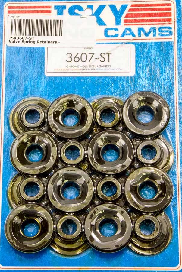 Isky Cams Valve Spring Retainers - 7 Degree ISK347-ST