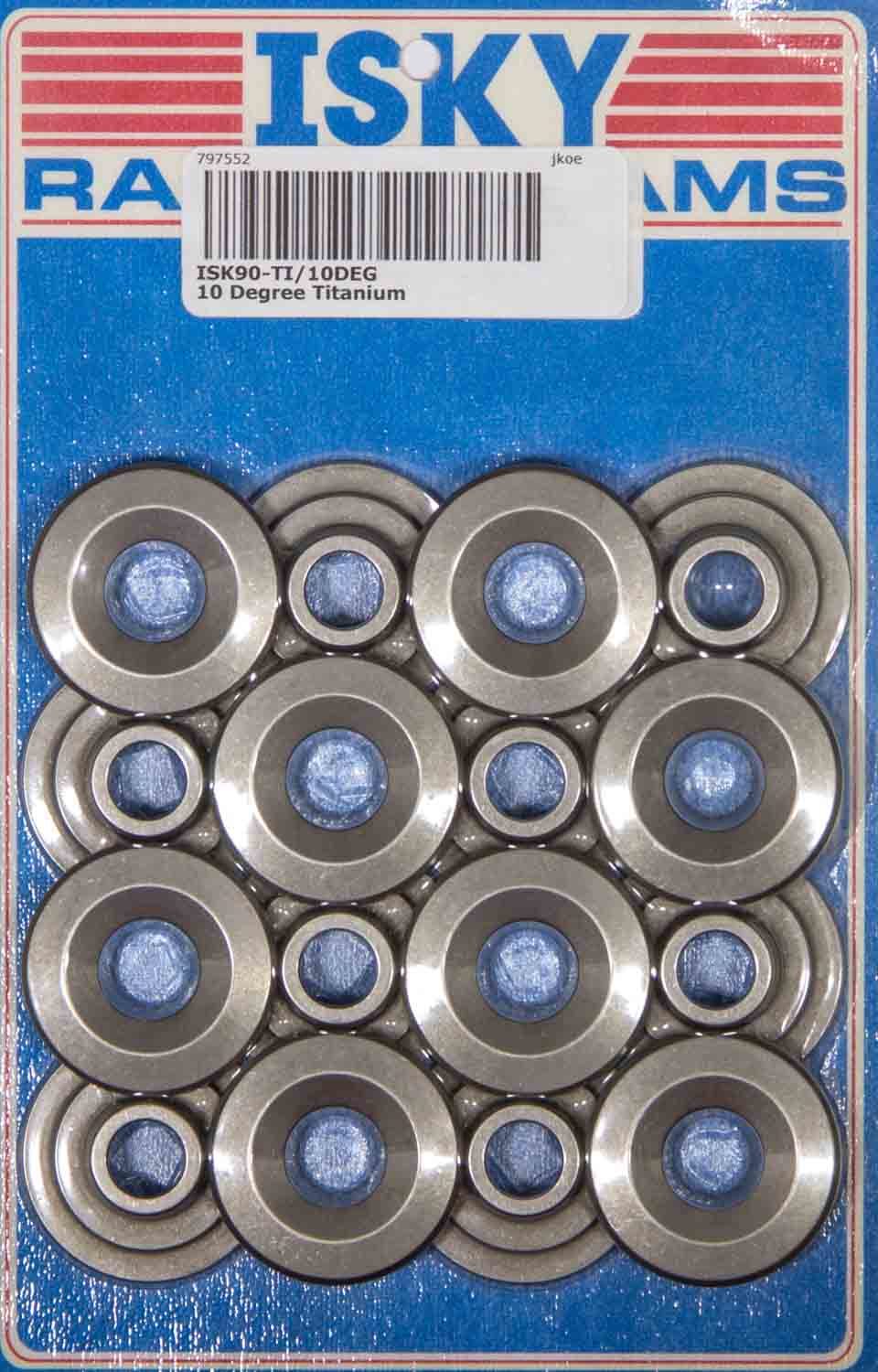 Isky Cams 7 Deg Titanium Retainers ISK91-TI