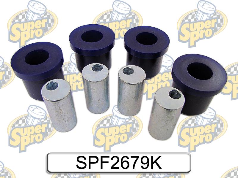 SuperPro Rear Control Arm Upper-Inner Bushing Kit - Double Offset