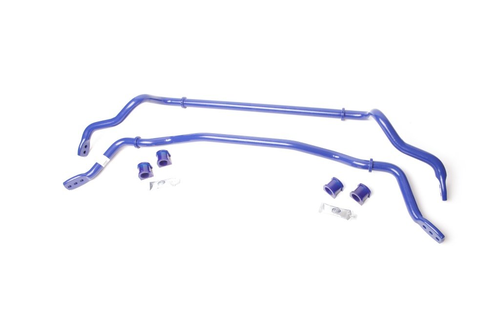 SuperPro Front and Rear 27mm Front Adjustable & 27mm Rear Adjustable Sway Bay Kit Suits EVO 10