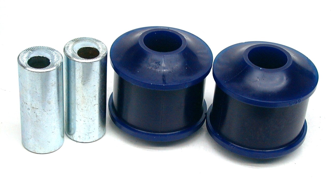 SuperPro Front Strut Bar To Chassis Mount Bushing Kit - Double Offset