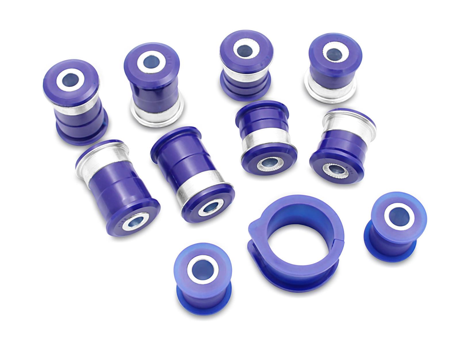 SuperPro Front Control Arm Upper, Lower & Steering Rack Bushing Kit