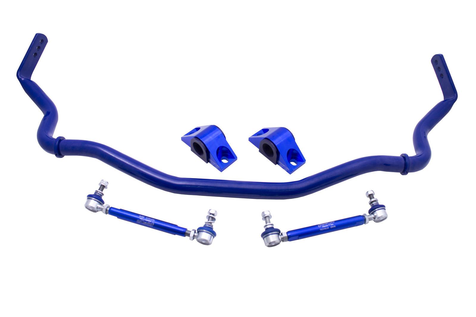 SuperPro Front 35mm Heavy Duty Hollow 3 Position Blade Adjustable Sway Bar Kit