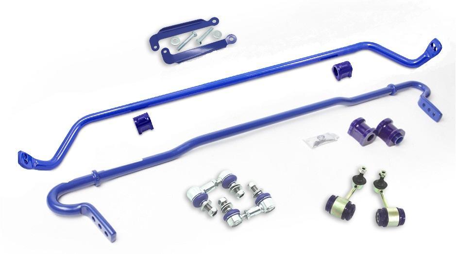 SuperPro Front and Rear Performance Sway Bar Upgrade Kit