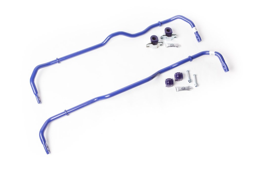 SuperPro Front and Rear 24mm Front Adjustable & 24mm Rear Adjustable Sway Bar Selected Audi VW