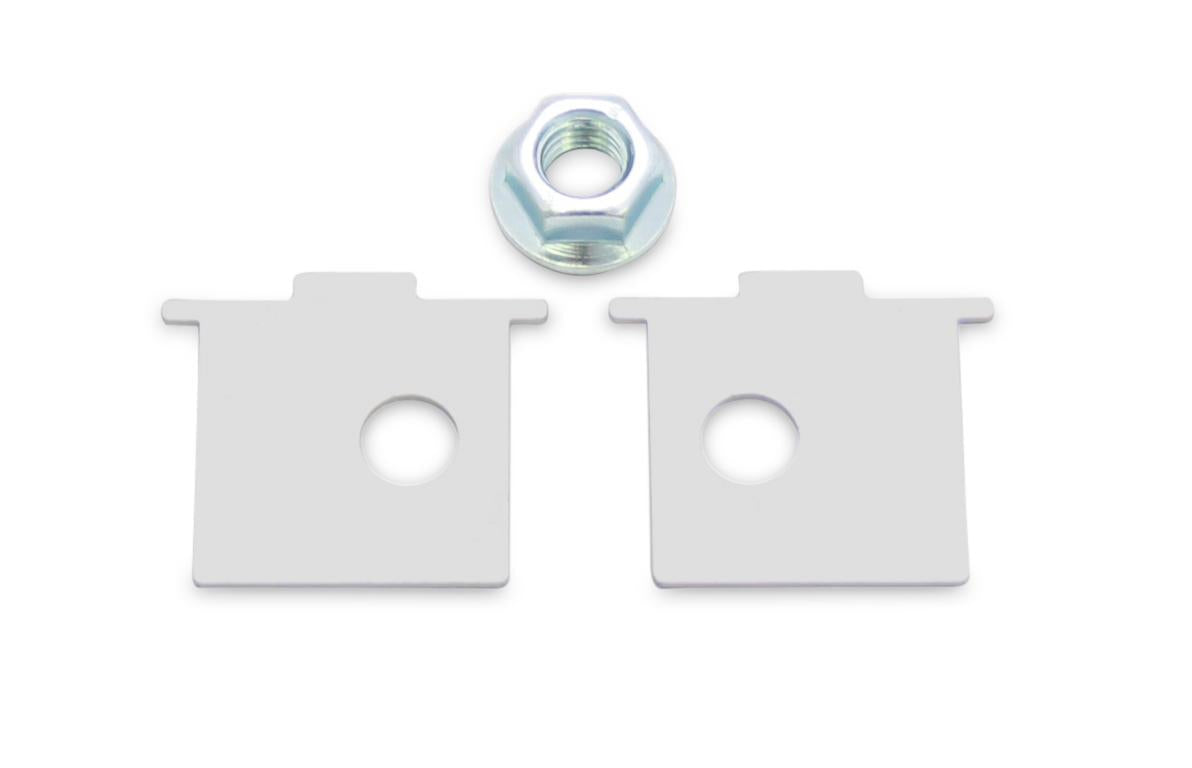 SuperPro Front Caster Offset Plates ( +/- 1 Degree Caster) Kit