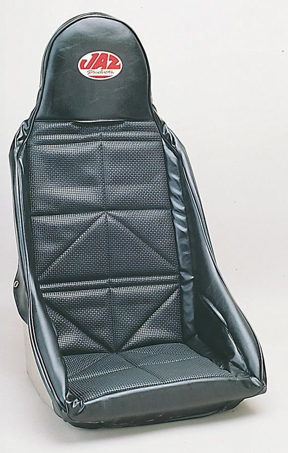 JAZ Drag Race Seat Cover Black Vinyl JAZ150-301-01