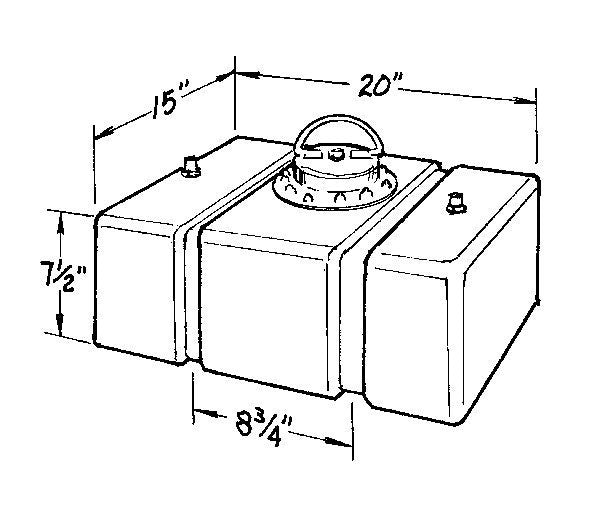 JAZ 8-Gallon C/T Fuel Cell JAZ200-008-01