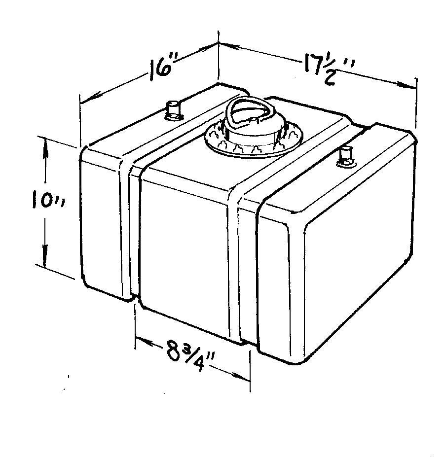 JAZ 12-Gallon C/T Fuel Cell JAZ200-012-01