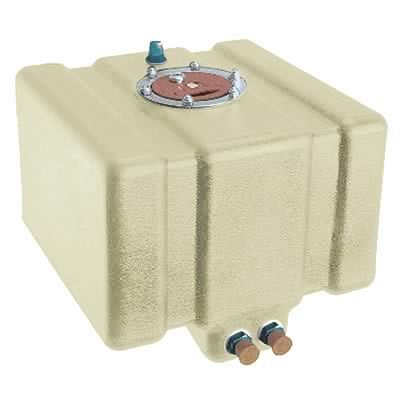 JAZ 5-Gal Drag Fuel Cell wo/ Foam - Horizontal JAZ250-005-NF5