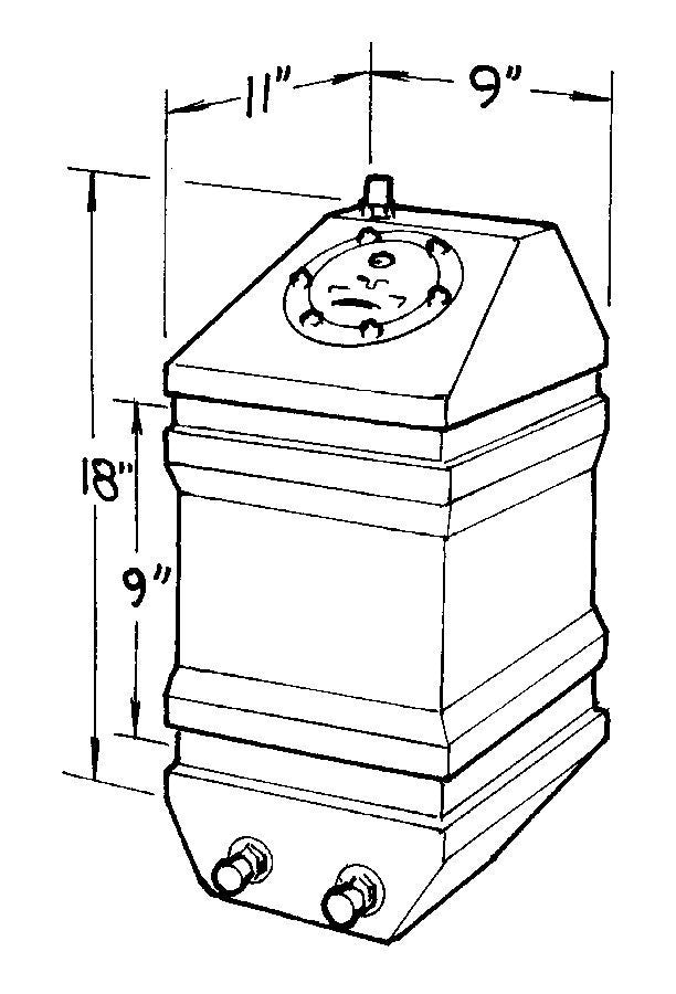 JAZ 5-Gallon Drag Race Cell JAZ250-105-01