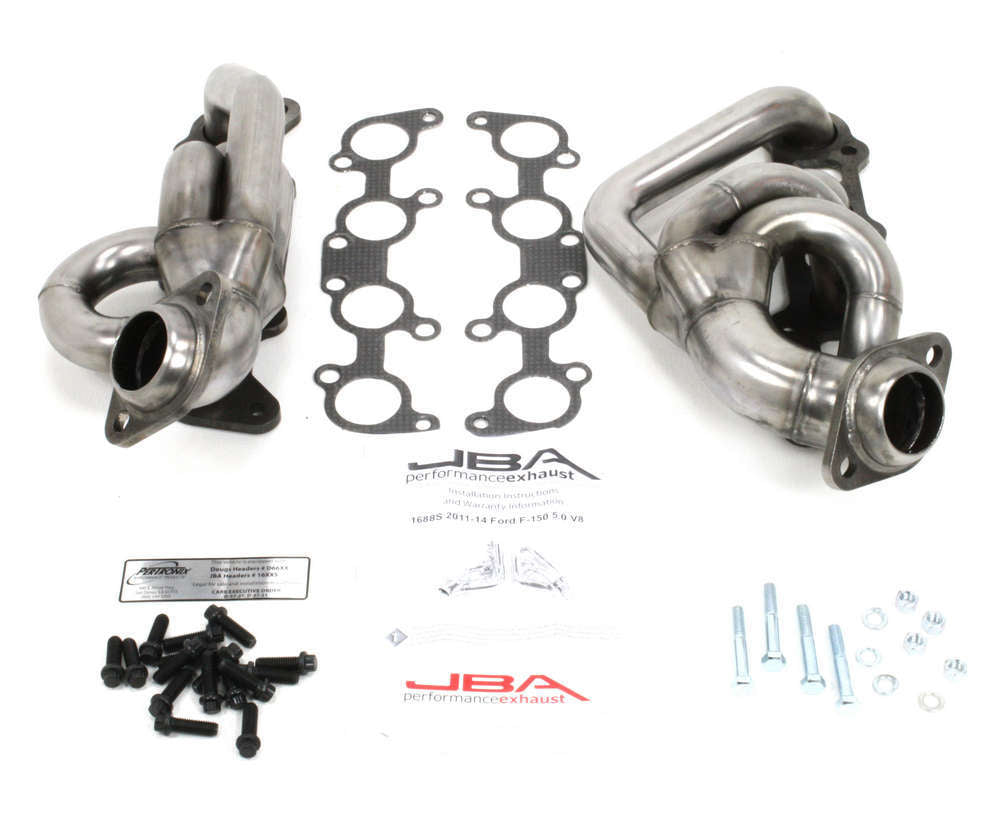 JBA Headers And Perf Headers - Shorty Style Ford 11-14 F150 5.0L JBA1688S