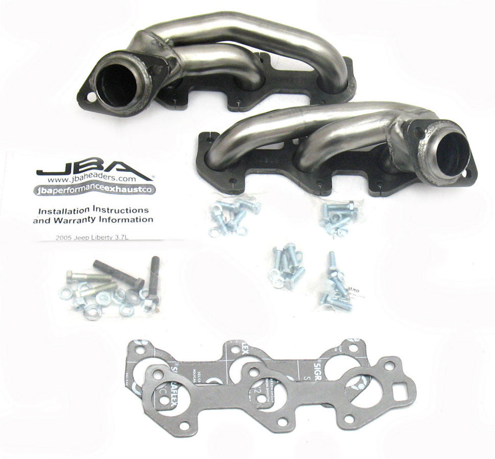 JBA Headers And Perf Exhaust Header Set Jeep Liberty 3.7L 05-09 JBA1930S