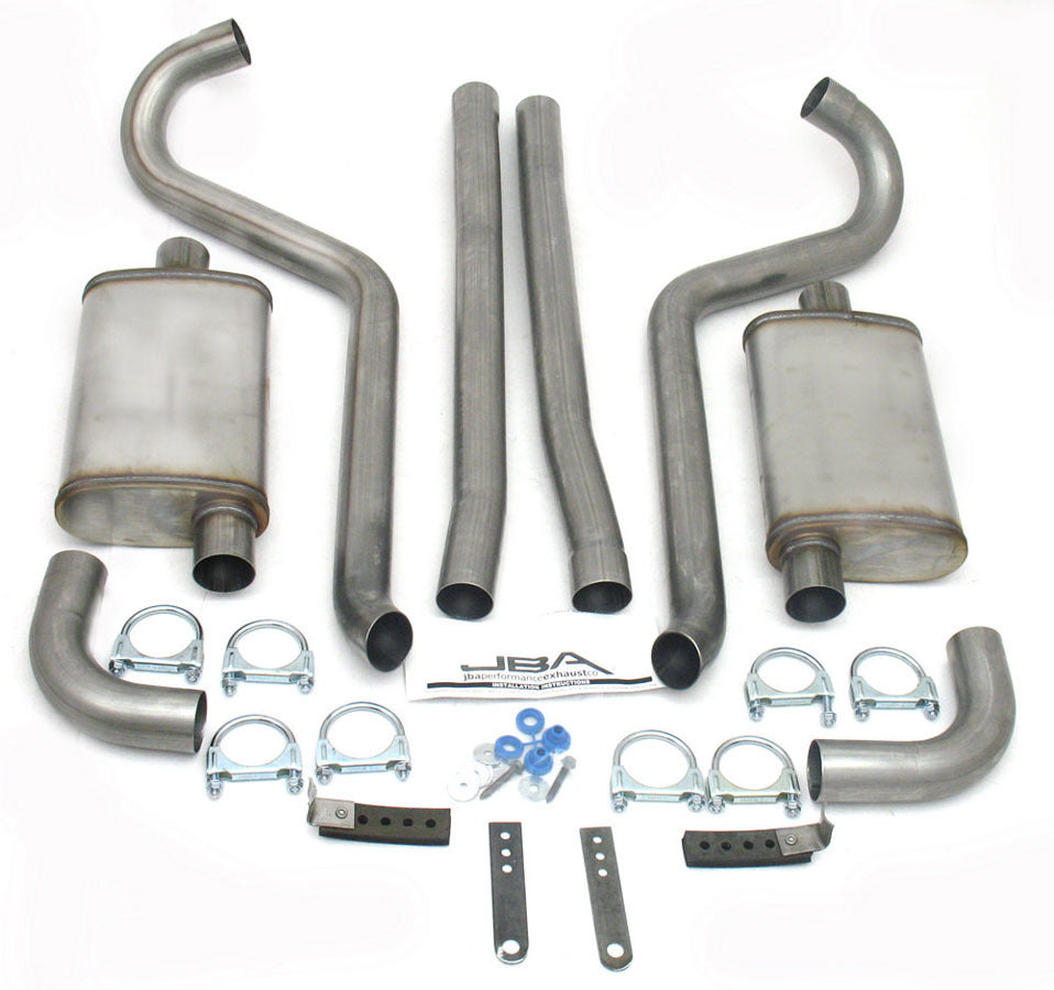 JBA Headers And Perf Exhaust System w/Turndws - 67-70 Mustang JBA40-2650