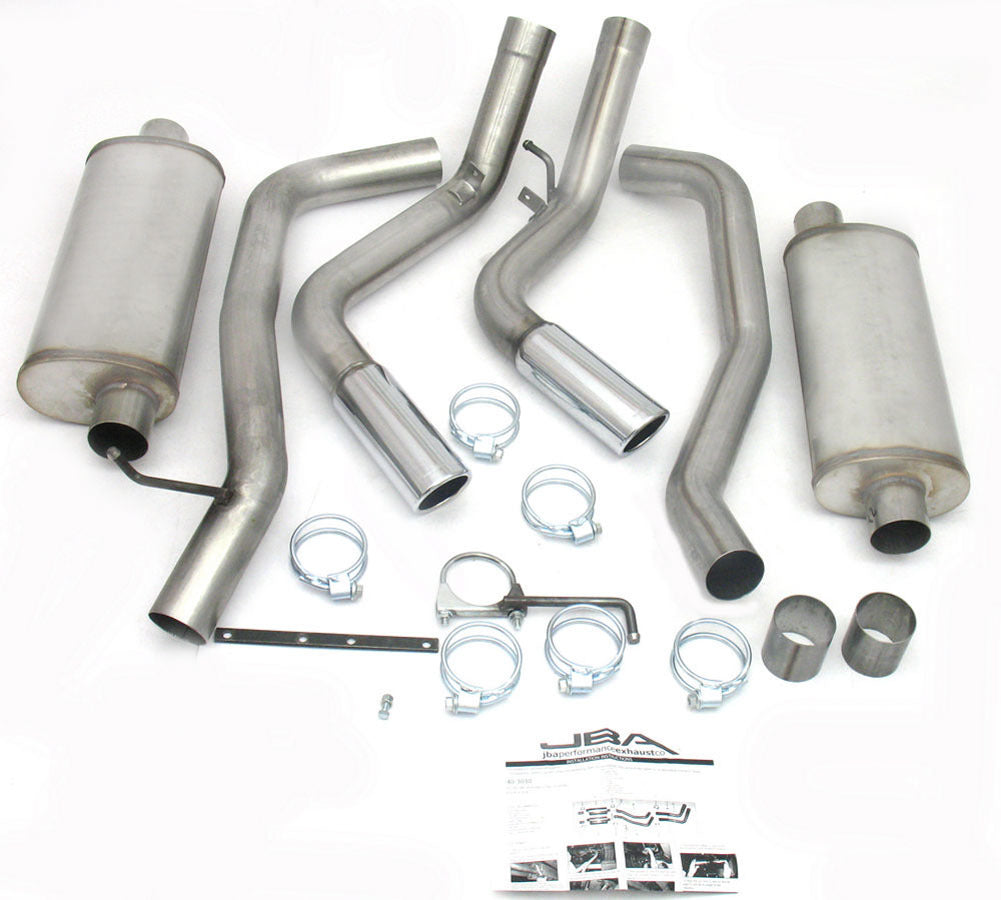 JBA Headers And Perf Exhaust System - 01-06 GM HD Truck 6.0/8.1L JBA40-3030