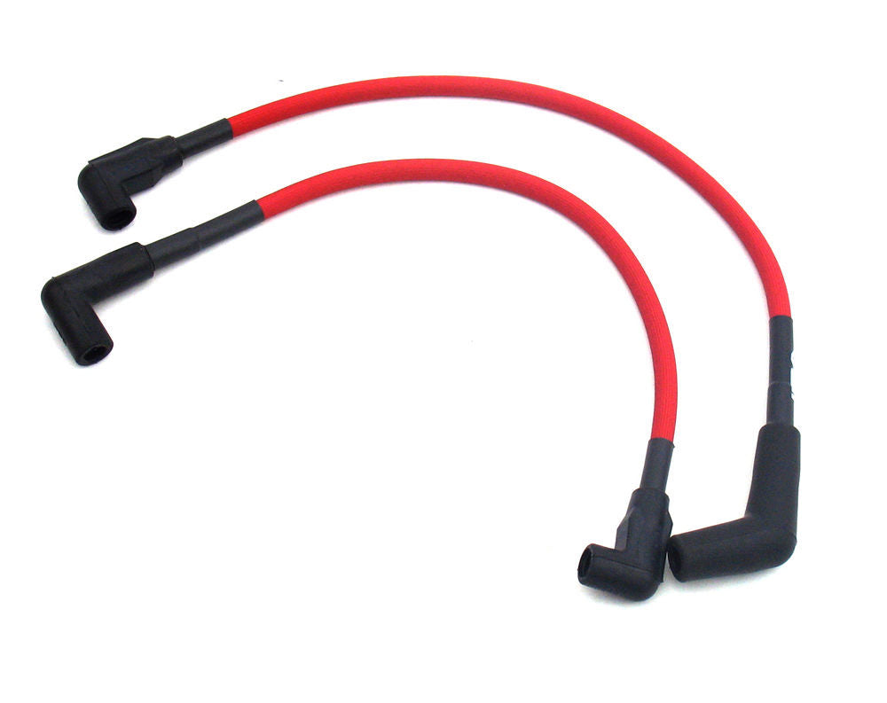 JBA Headers And Perf 8mm Spark Plug Wire Leads 2pk Red JBAW1528HT