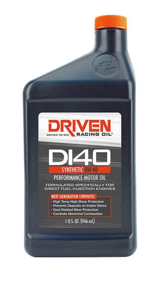 Driven Racing Oil DI40 0W40 Synthetic Oil 1 Quart JGP18406
