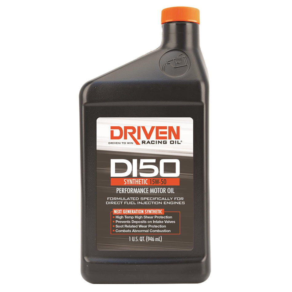 Driven Racing Oil DI50 15w50 Synthetic Oil 1 Quart JGP18506