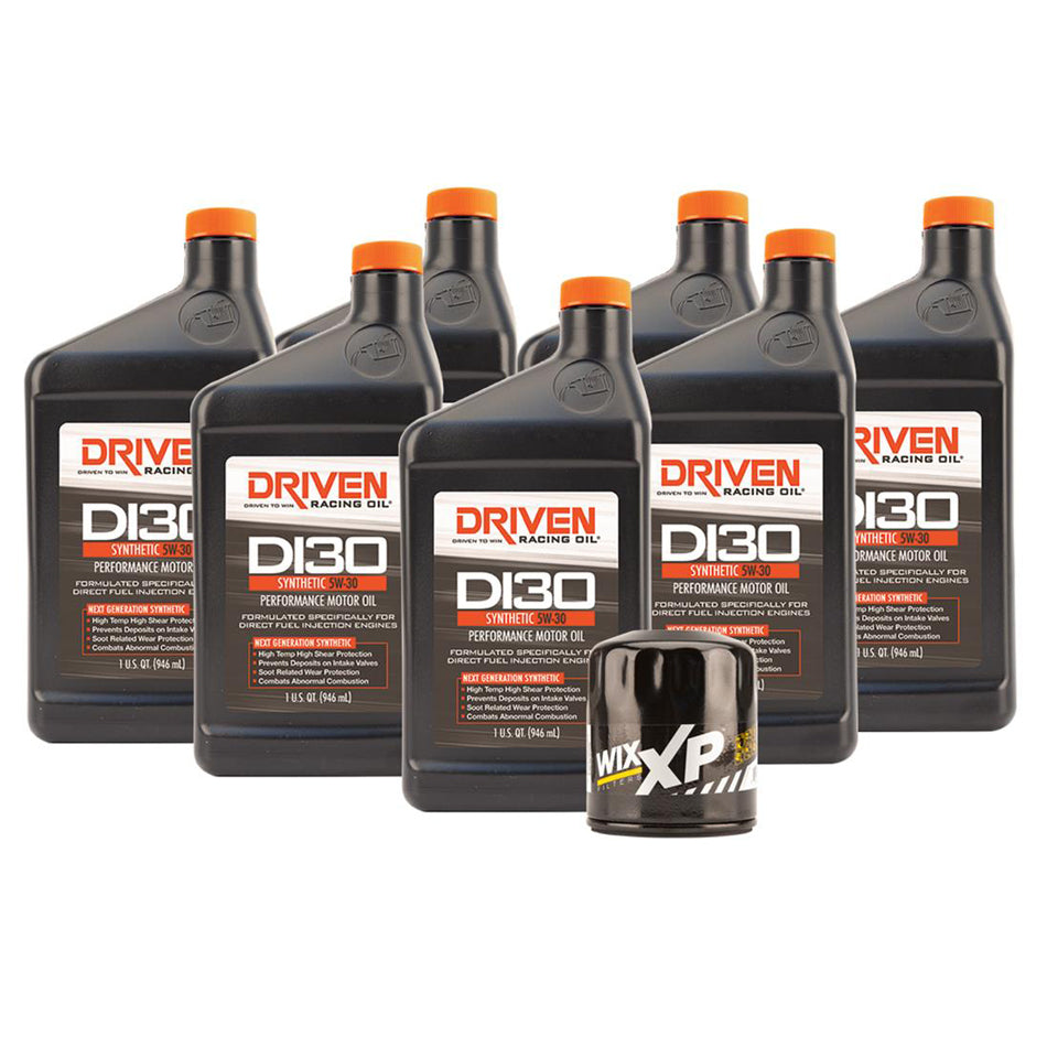 Driven Racing Oil DI30 Oil Change Kit 14- LS Engines 7 Qt JGP20735K