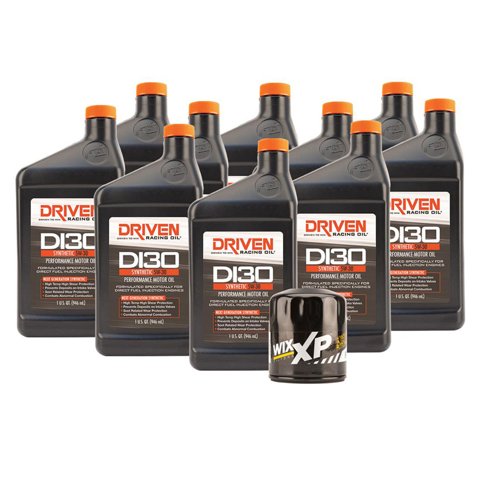 Driven Racing Oil DI30 Oil Change Kit 14- LT Engines 10 Qt JGP21035K