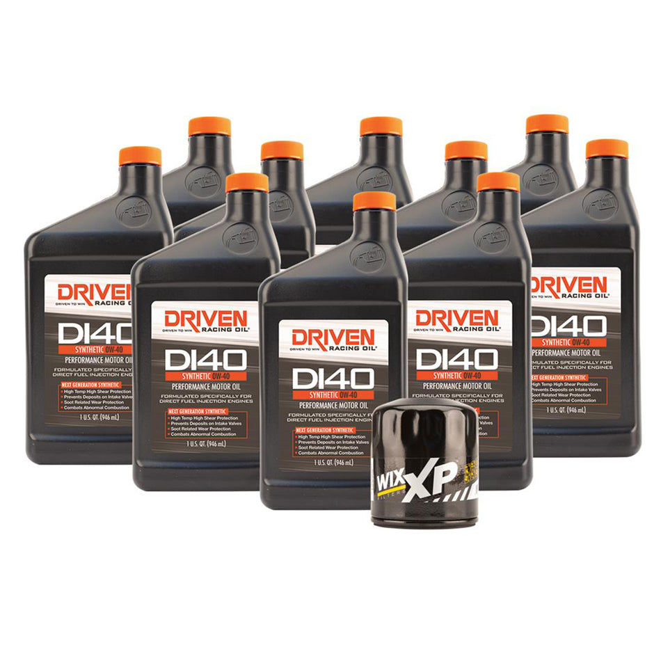 Driven Racing Oil DI40 Oil Change Kit 19- LT Engines 10 Qt JGP21045K