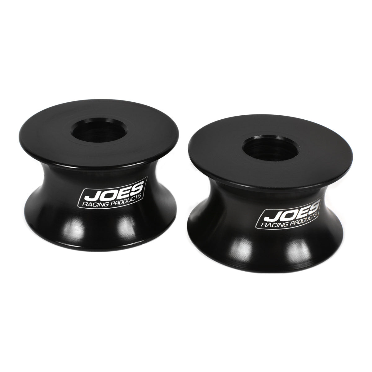 Joes Racing Products 1in Motor Mount Spacer Pair Black JOE10968-B