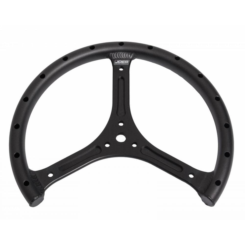 Joes Racing Products 11in Steering Wheel QM Aluminum Black JOE13505-B