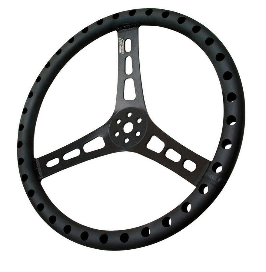 Joes Racing Products 13in LW Steering Wheel Alum Dished JOE13513-B