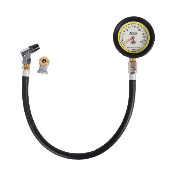 Joes Racing Products Tire Pressure Gauge 0-15psi Pro No Hold JOE32315