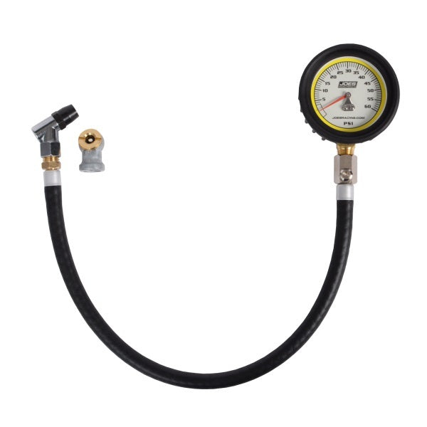 Joes Racing Products Tire Pressure Gauge 0-60psi Pro No Hold JOE32317