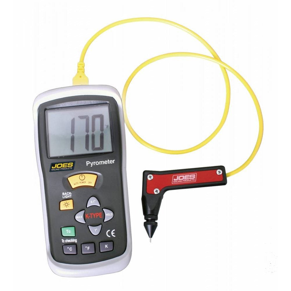 Joes Racing Products Pyrometer w/Adjustable Probe JOE54005