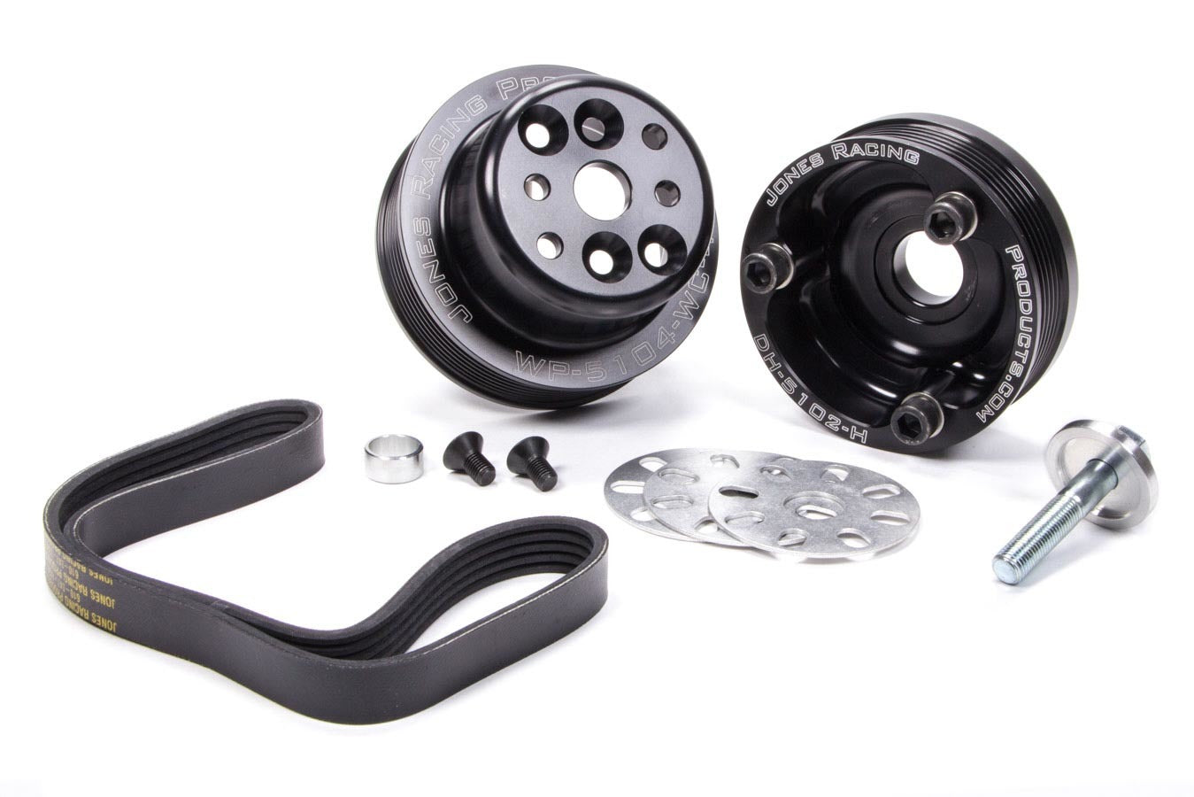 Jones Racing Products Serpentine Water Pump Drive Kit SBC Crate Engn JRP1035-S-CE