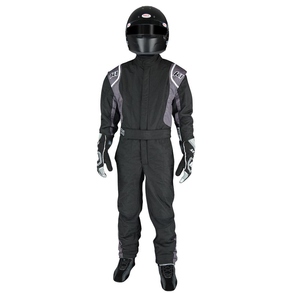 K1 Racegear Suit Precision II Black / Gray XX-Small Youth K1R20-PRY-NG-2XS