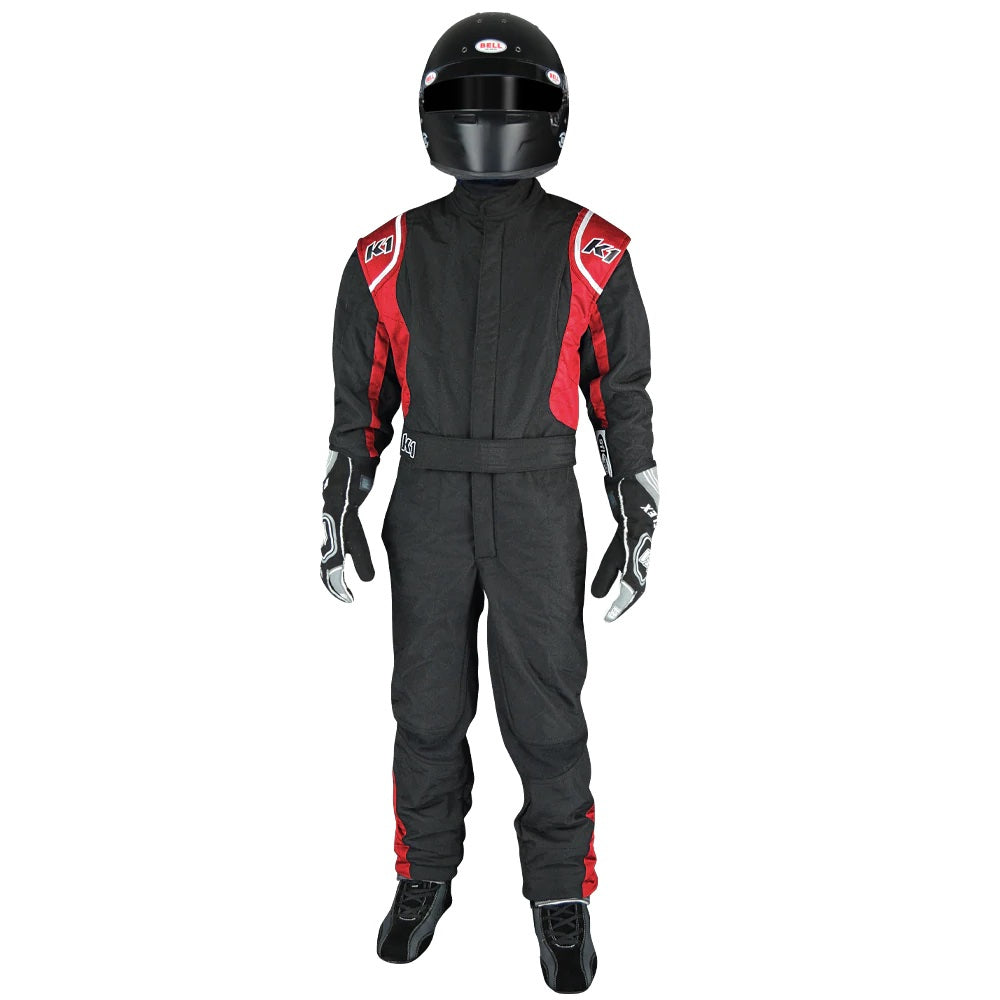 K1 Racegear Suit Precision II 2X- Small Black/Red K1R20-PRY-NR-2XS