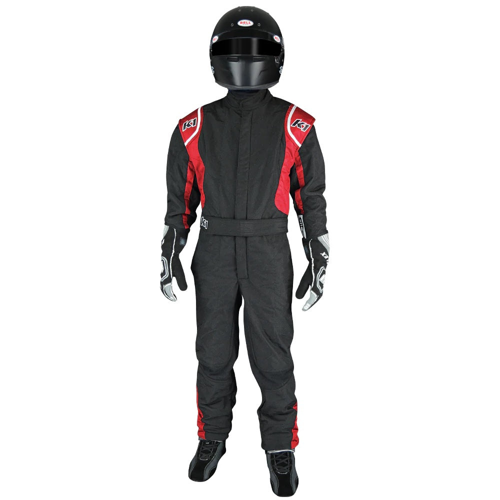 K1 Racegear Suit Precision II X- Small Black/Red K1R20-PRY-NR-XS