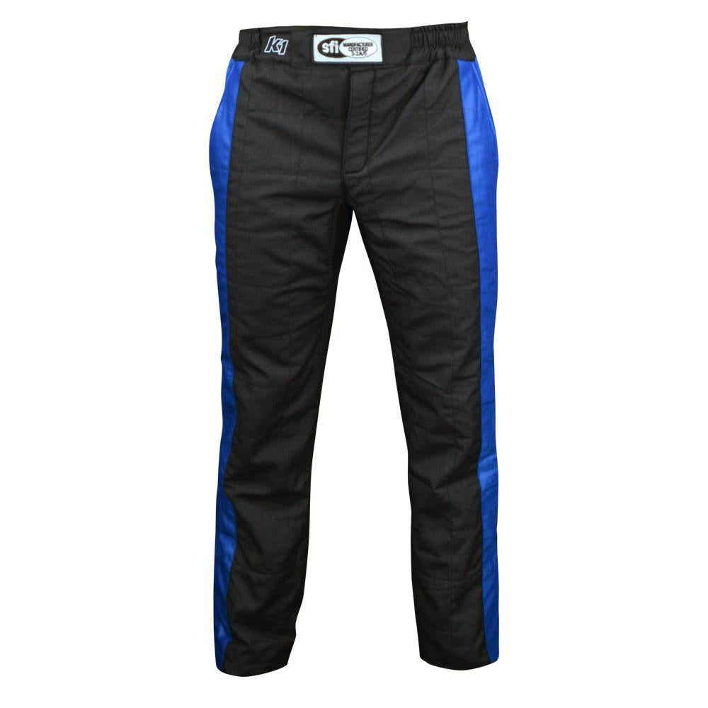 K1 Racegear Pant Sportsman Black / Blue Large K1R22-SPT-NB-L