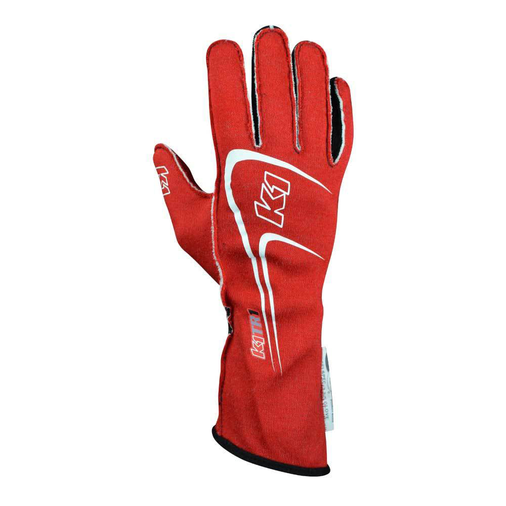 K1 Racegear Glove Track 1 Red 3X- Small Youth K1R23-TR1-R-3XS