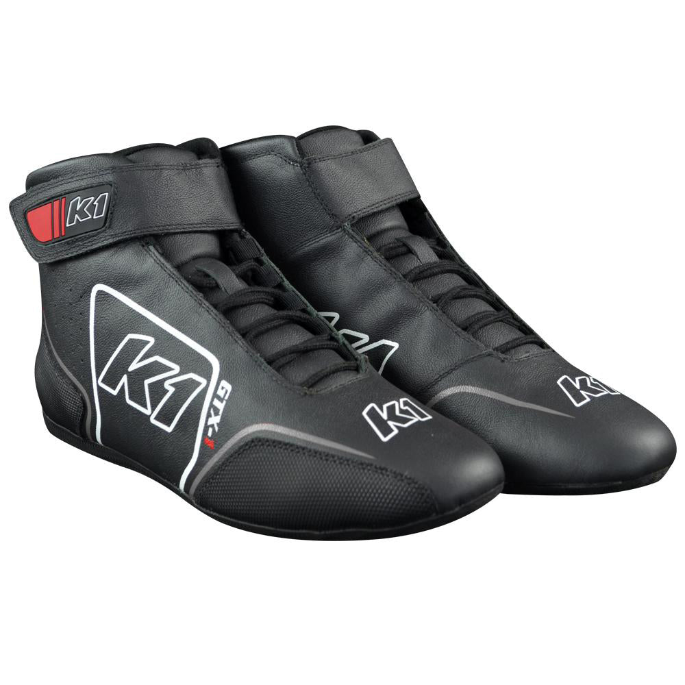 K1 Racegear Shoe GTX-1 Black / Grey Size 10 K1R24-GTX-N-10