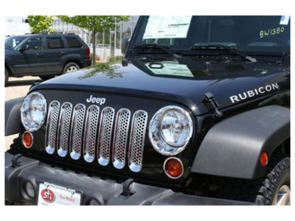 Putco 2007-2017, Jeep Wrangler - Chrome Plated Finish