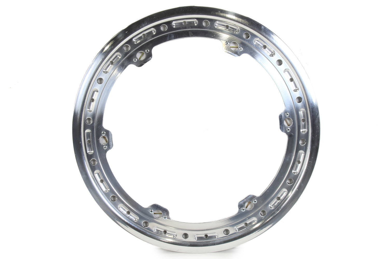 Keizer Aluminum Wheels, Inc. Beadlock Ring Polished 15in w/3 Threaded Tabs KAWW15BLT