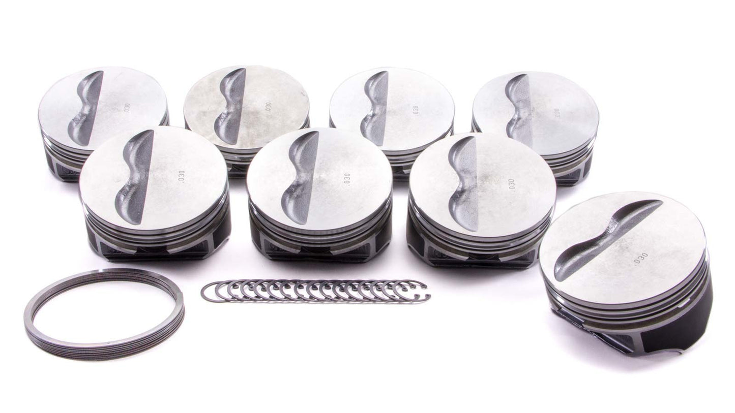 KB Performance Pistons SBC F/T Piston Set 4.040 Bore -5cc KBP9909HC.040