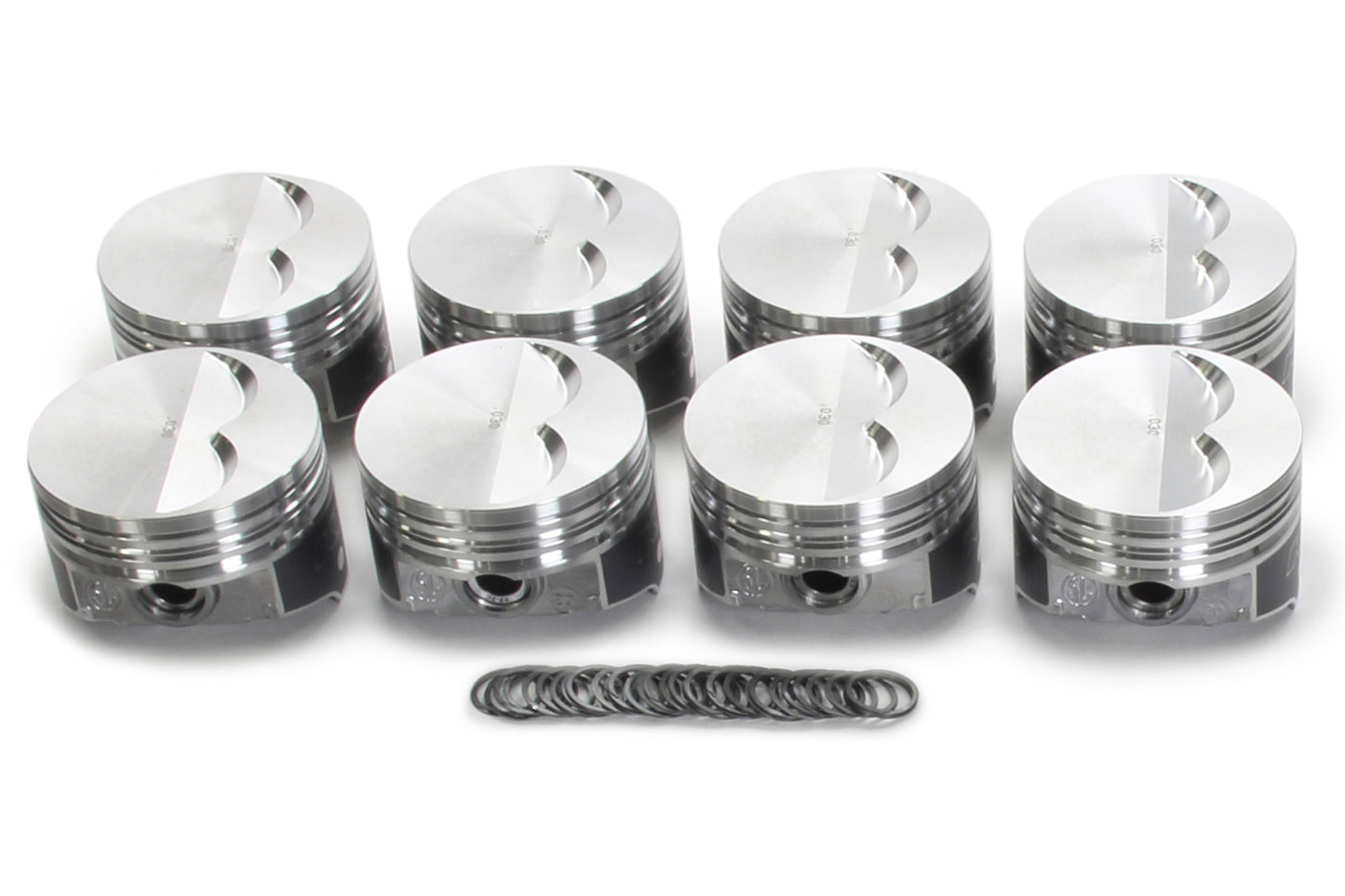 KB Performance Pistons SBC Flat Top Piston Set 4.000 Bore -7cc KBPKB120.STD