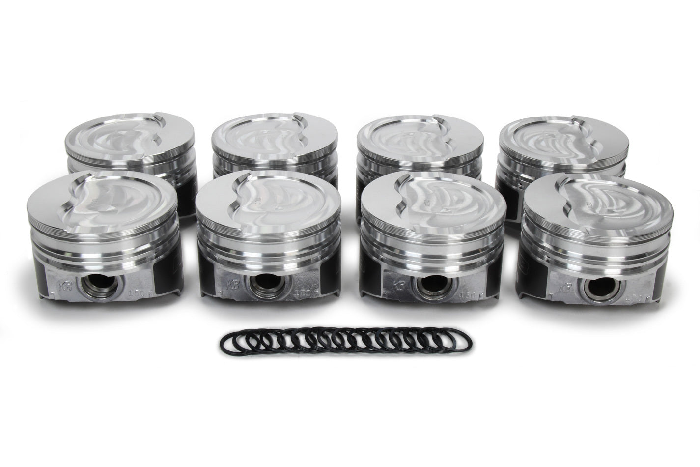 KB Performance Pistons Ford 390 Dished Piston Set 4.080 Bore -20cc KBPKB150.030