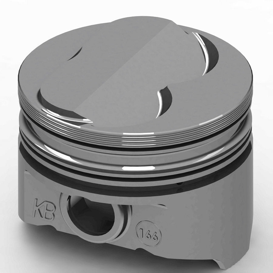 KB Performance Pistons SBC Domed Piston Set 3.935 Bore +4cc KBPKB166.060